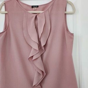 Pretty Women's Sleeveless Blouse.  Perfect under Sweater or Blazer
